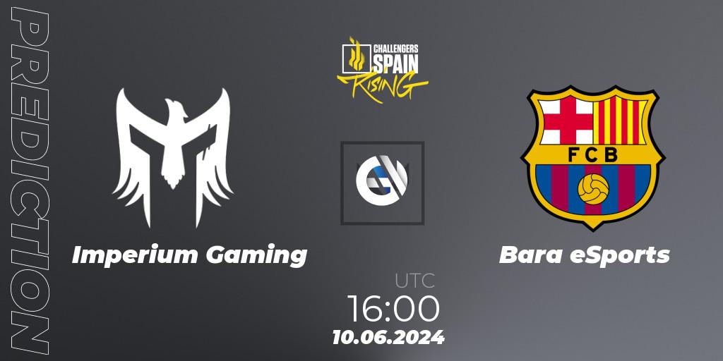 Prognoza Imperium Gaming - Barça eSports. 10.06.2024 at 16:00, VALORANT, VALORANT Challengers 2024 Spain: Rising Split 2