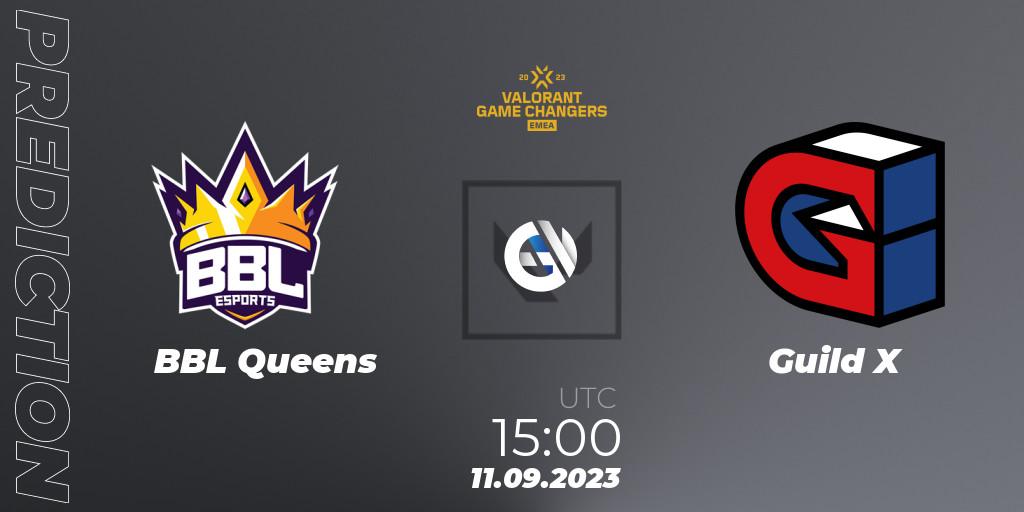 Prognoza BBL Queens - Guild X. 11.09.2023 at 15:10, VALORANT, VCT 2023: Game Changers EMEA Stage 3 - Group Stage