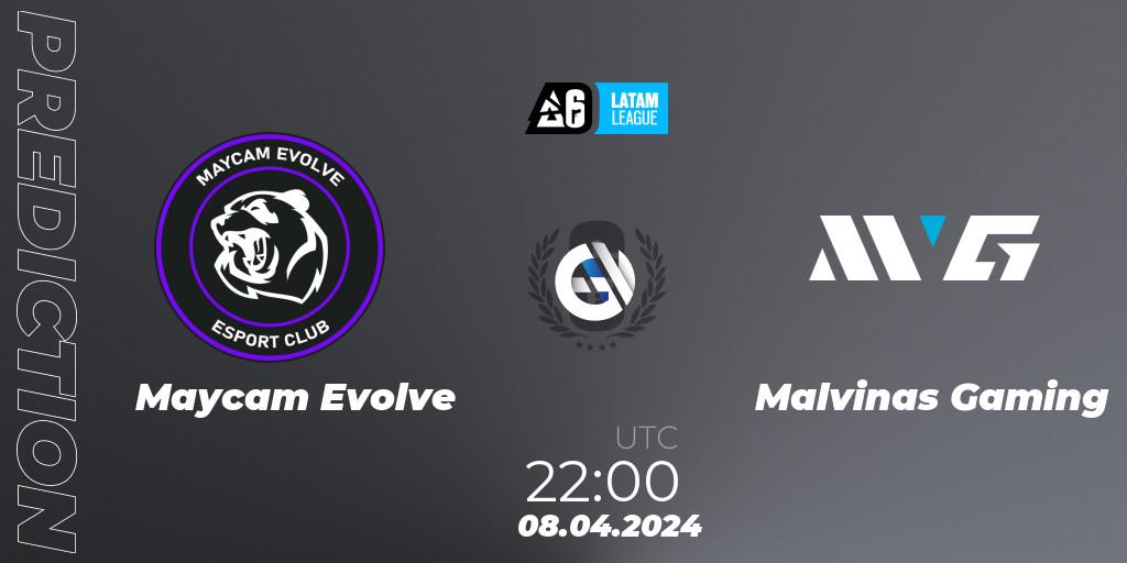 Prognoza Maycam Evolve - Malvinas Gaming. 08.04.24, Rainbow Six, LATAM League 2024 - Stage 1: LATAM South