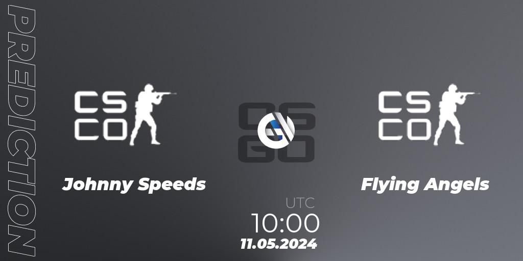 Prognoza Johnny Speeds - Flying Angels. 11.05.2024 at 10:00, Counter-Strike (CS2), MAX Skills Tournament