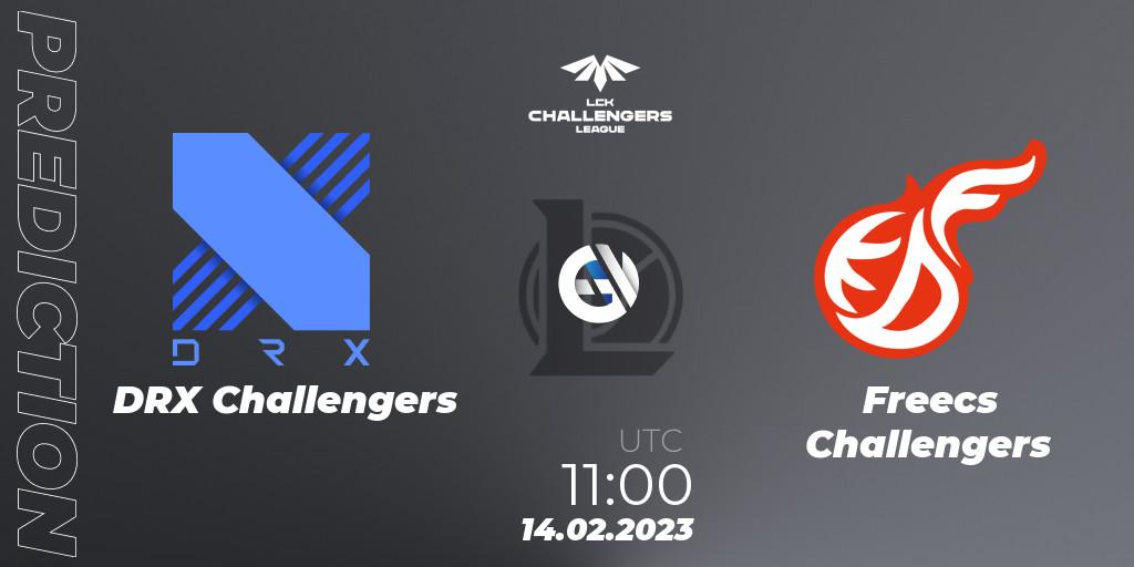 Prognoza DRX Challengers - Freecs Challengers. 14.02.2023 at 11:00, LoL, LCK Challengers League 2023 Spring