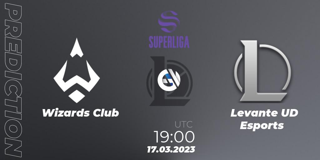 Prognoza Wizards Club - Levante UD Esports. 17.03.2023 at 19:00, LoL, LVP Superliga 2nd Division Spring 2023 - Group Stage