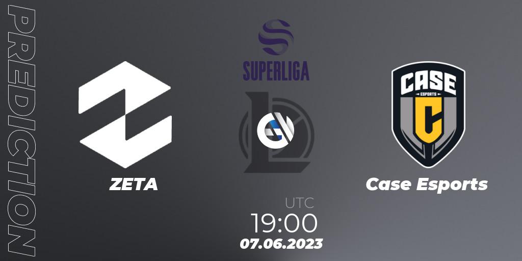Prognoza ZETA - Case Esports. 07.06.2023 at 19:00, LoL, LVP Superliga 2nd Division 2023 Summer