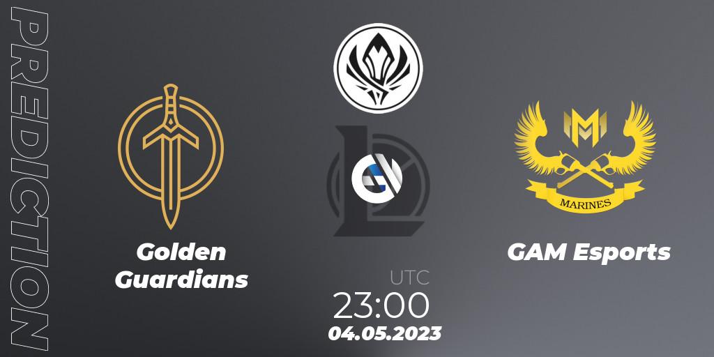 Prognoza Golden Guardians - GAM Esports. 03.05.23, LoL, Mid-Season Invitational 2023 Group A