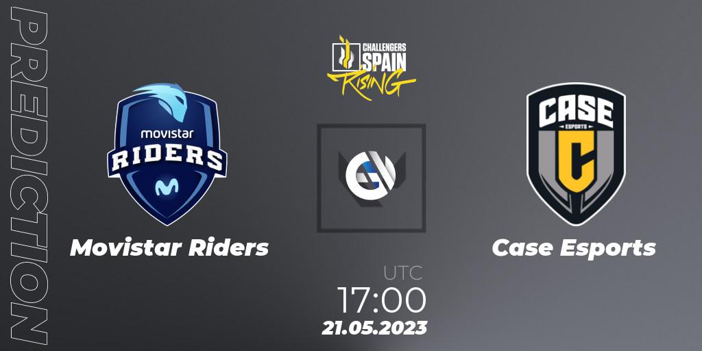 Prognoza Movistar Riders - Case Esports. 21.05.2023 at 19:15, VALORANT, VALORANT Challengers 2023 Spain: Rising Split 2
