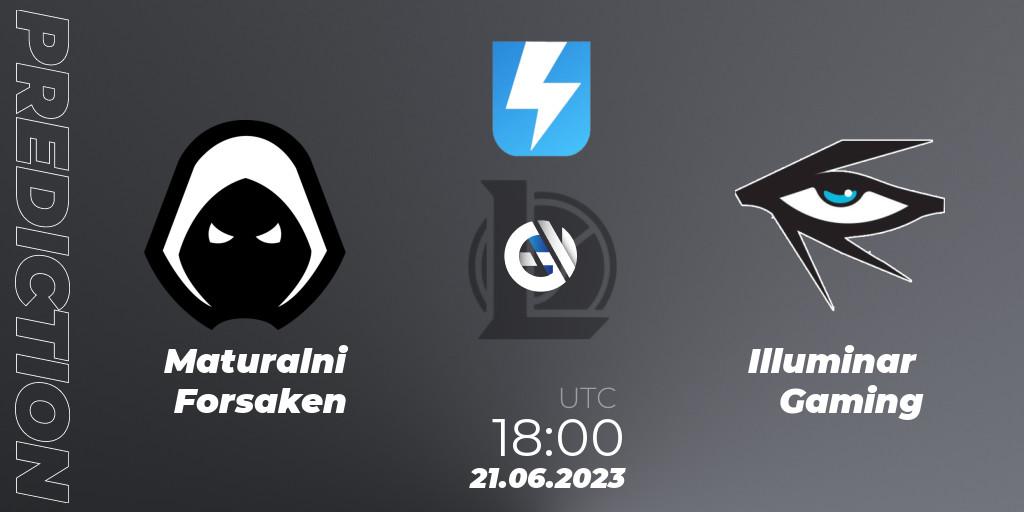 Prognoza Forsaken - Illuminar Gaming. 31.05.2023 at 17:00, LoL, Ultraliga Season 10 2023 Regular Season