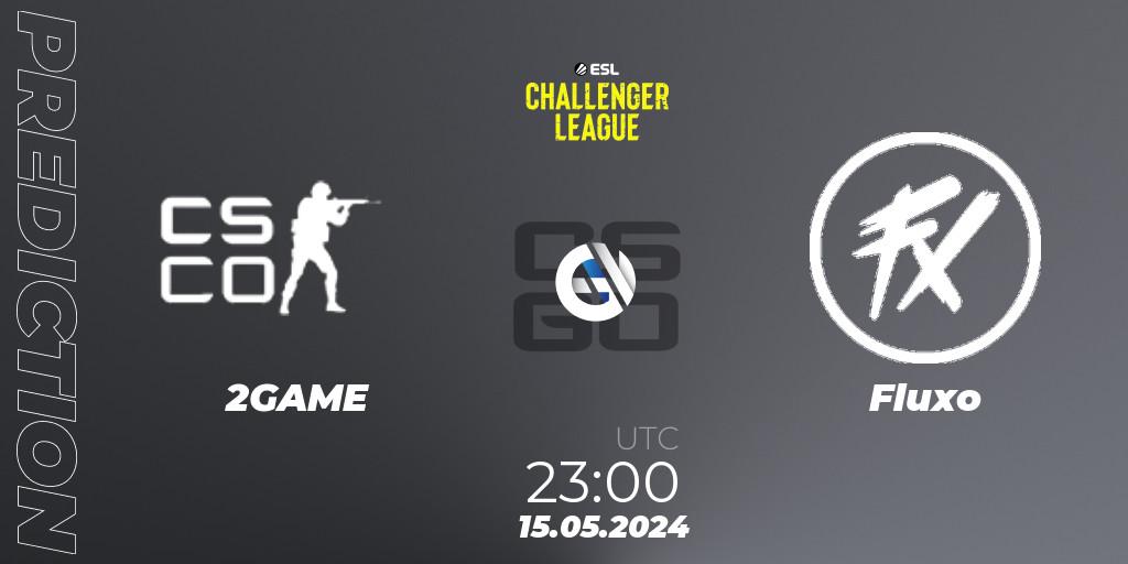 Prognoza 2GAME - Fluxo. 15.05.2024 at 23:00, Counter-Strike (CS2), ESL Challenger League Season 47: South America