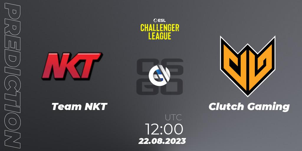 Prognoza Team NKT - Clutch Gaming. 22.08.2023 at 12:00, Counter-Strike (CS2), ESL Challenger League Season 46: Asia-Pacific