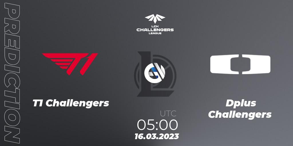 Prognoza T1 Challengers - Dplus Challengers. 16.03.2023 at 05:00, LoL, LCK Challengers League 2023 Spring