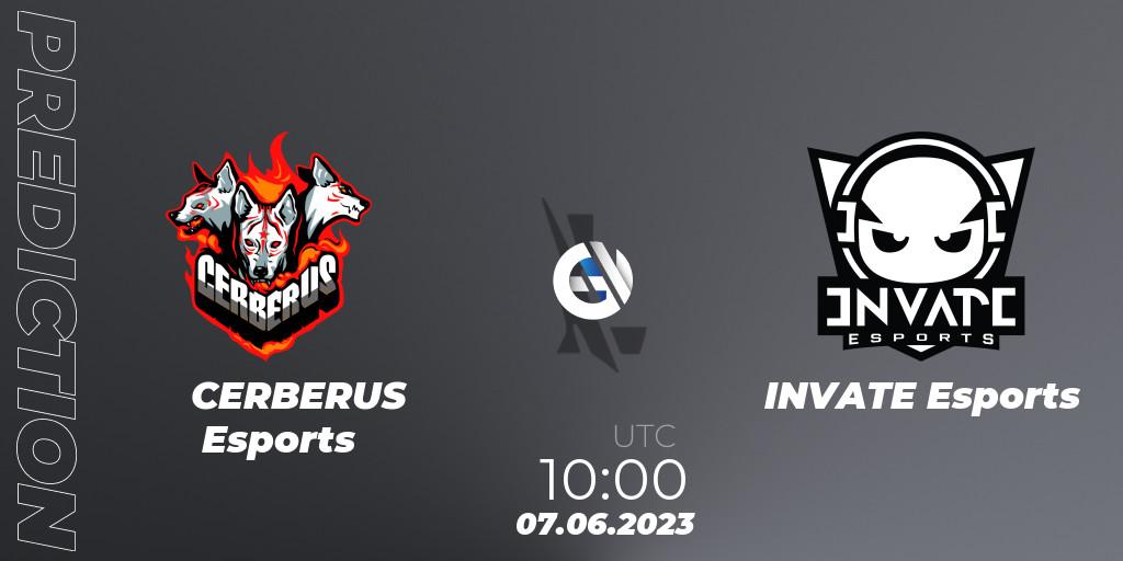 Prognoza CERBERUS Esports - INVATE Esports. 07.06.23, Wild Rift, WRL Asia 2023 - Season 1 - Regular Season