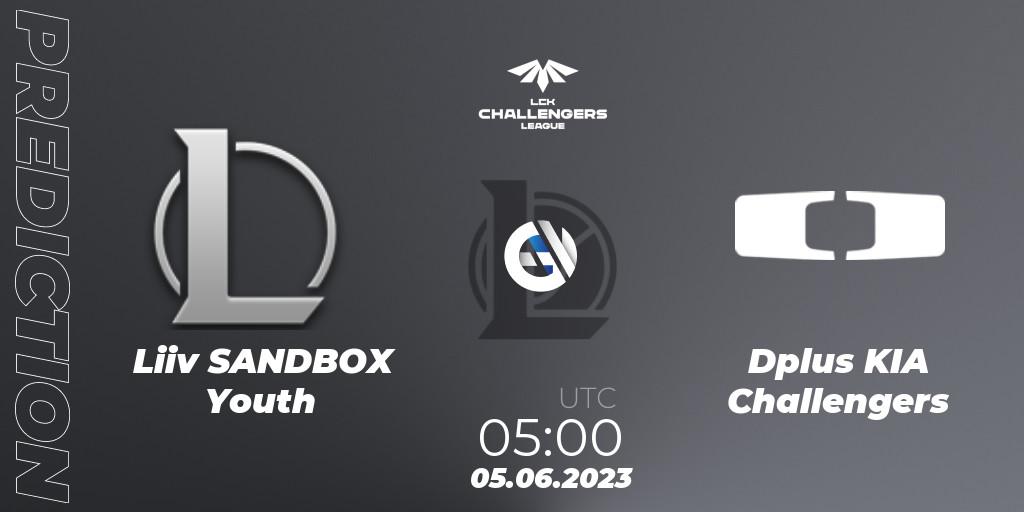 Prognoza Liiv SANDBOX Youth - Dplus KIA Challengers. 05.06.23, LoL, LCK Challengers League 2023 Summer - Group Stage