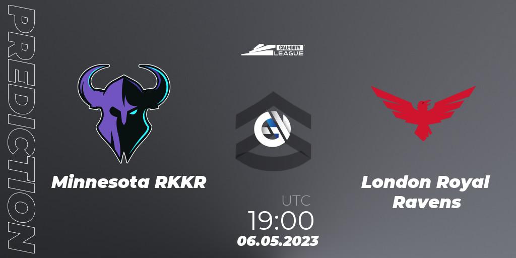 Prognoza Minnesota RØKKR - London Royal Ravens. 06.05.2023 at 19:00, Call of Duty, Call of Duty League 2023: Stage 5 Major Qualifiers