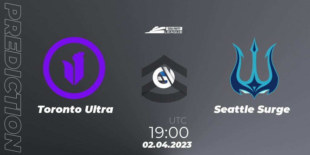 Prognoza Toronto Ultra - Seattle Surge. 02.04.2023 at 19:00, Call of Duty, Call of Duty League 2023: Stage 4 Major Qualifiers