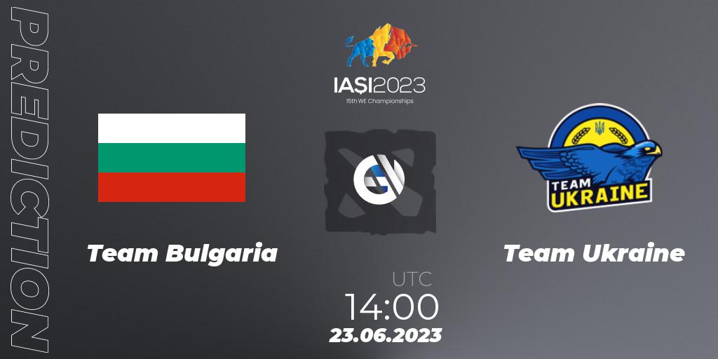 Prognoza Team Bulgaria - Team Ukraine. 23.06.23, Dota 2, IESF Europe B Qualifier 2023