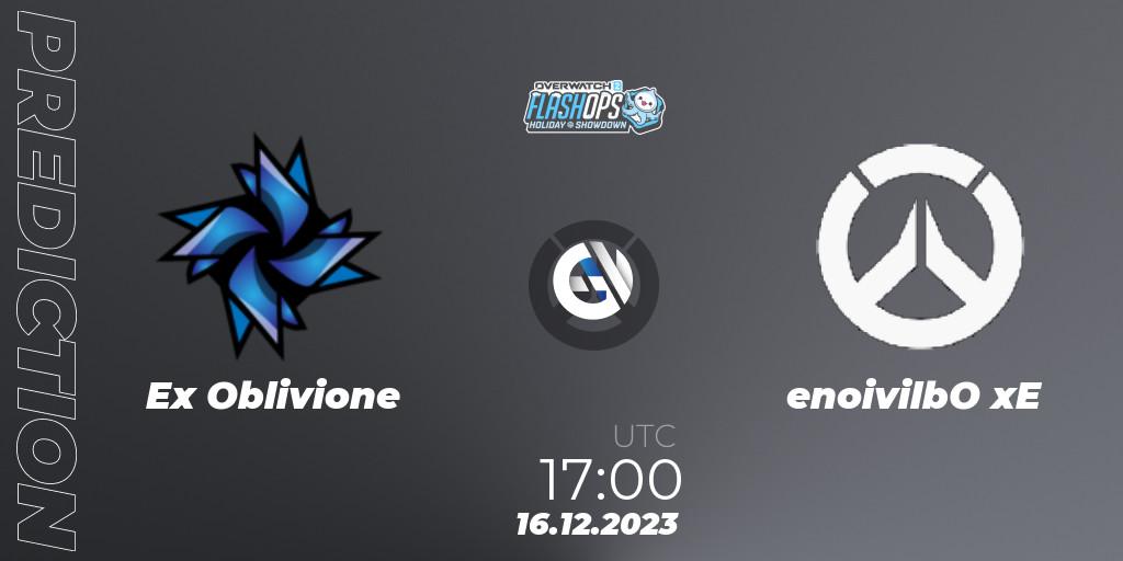Prognoza Ex Oblivione - enoivilbO xE. 16.12.2023 at 17:00, Overwatch, Flash Ops Holiday Showdown - EMEA