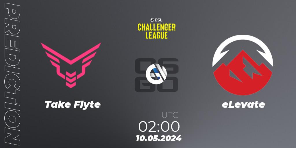 Prognoza Take Flyte - eLevate. 15.05.2024 at 00:00, Counter-Strike (CS2), ESL Challenger League Season 47: North America