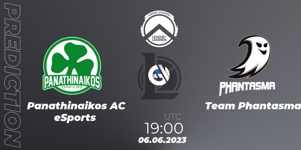 Prognoza Panathinaikos AC eSports - Team Phantasma. 06.06.23, LoL, Greek Legends League Summer 2023