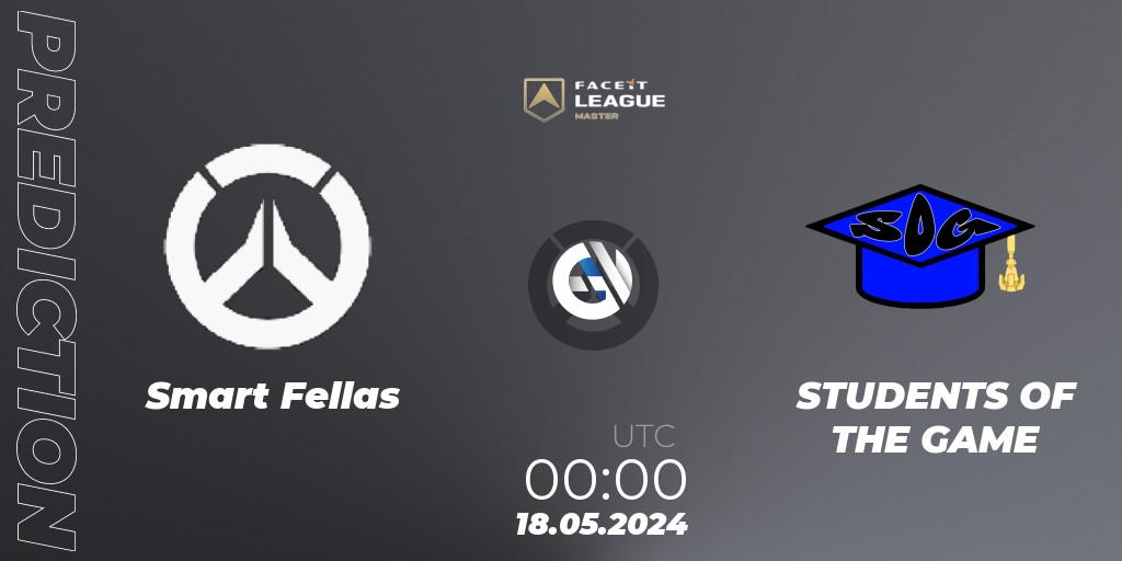 Prognoza Smart Fellas - STUDENTS OF THE GAME. 19.05.2024 at 21:00, Overwatch, FACEIT League Season 1 - NA Master Road to EWC