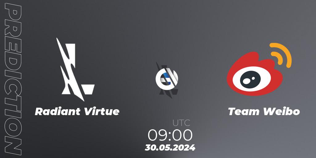 Prognoza Radiant Virtue - Team Weibo. 30.05.2024 at 09:00, Wild Rift, Wild Rift Super League Summer 2024 - 5v5 Tournament Group Stage