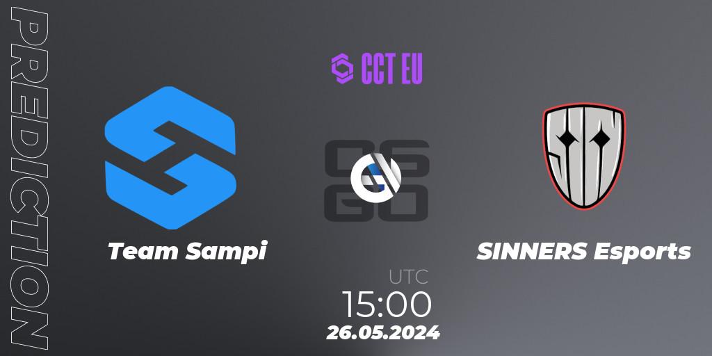Prognoza Team Sampi - SINNERS Esports. 26.05.2024 at 15:00, Counter-Strike (CS2), CCT Season 2 Europe Series 4