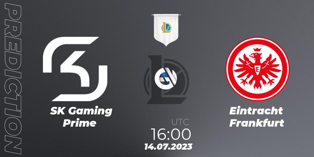 Prognoza SK Gaming Prime - Eintracht Frankfurt. 14.07.2023 at 19:00, LoL, Prime League Summer 2023 - Group Stage