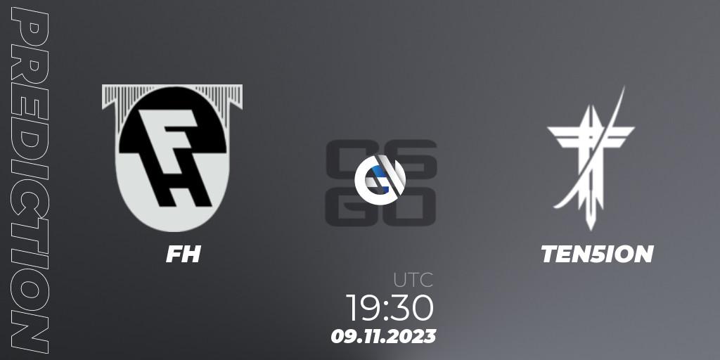 Prognoza FH - TEN5ION. 09.11.23, CS2 (CS:GO), Icelandic Esports League Season 8: Regular Season