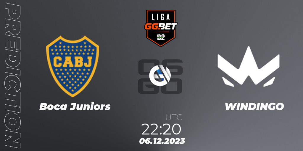Prognoza Boca Juniors - WINDINGO. 06.12.23, CS2 (CS:GO), Dust2 Brasil Liga Season 2