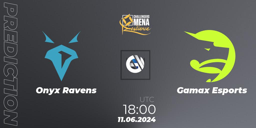Prognoza Onyx Ravens - Gamax Esports. 11.06.2024 at 18:00, VALORANT, VALORANT Challengers 2024 MENA: Resilience Split 2 - Levant and North Africa