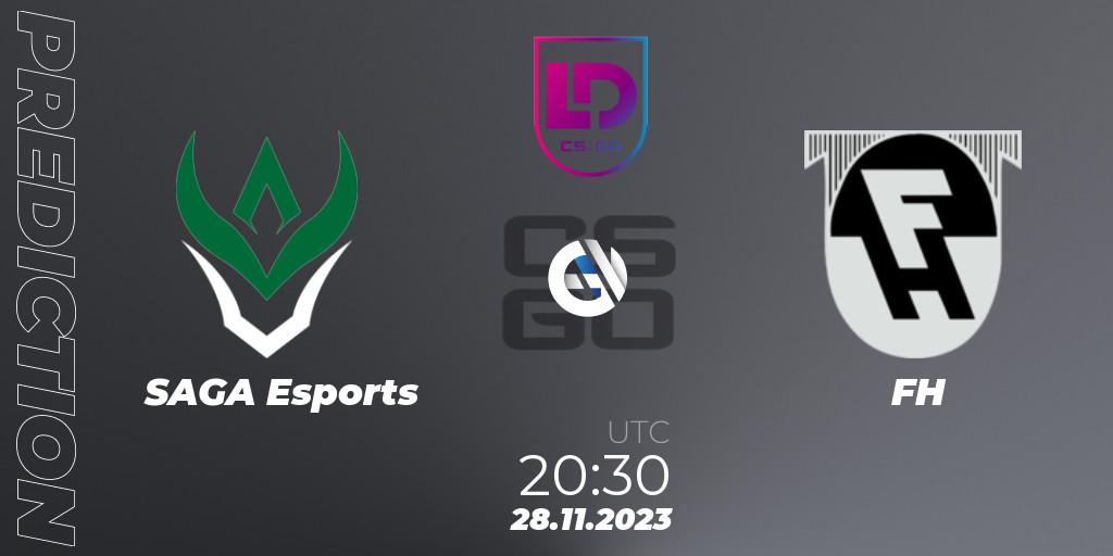 Prognoza SAGA Esports - FH. 30.11.23, CS2 (CS:GO), Icelandic Esports League Season 8: Regular Season