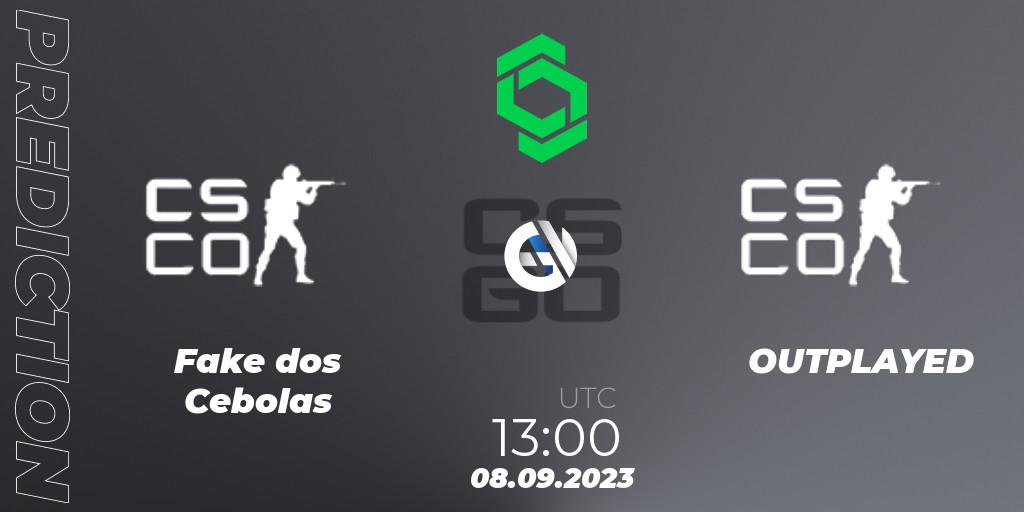 Prognoza Fake dos Cebolas - OUTPLAYED. 08.09.2023 at 13:00, Counter-Strike (CS2), CCT South America Series #11: Closed Qualifier