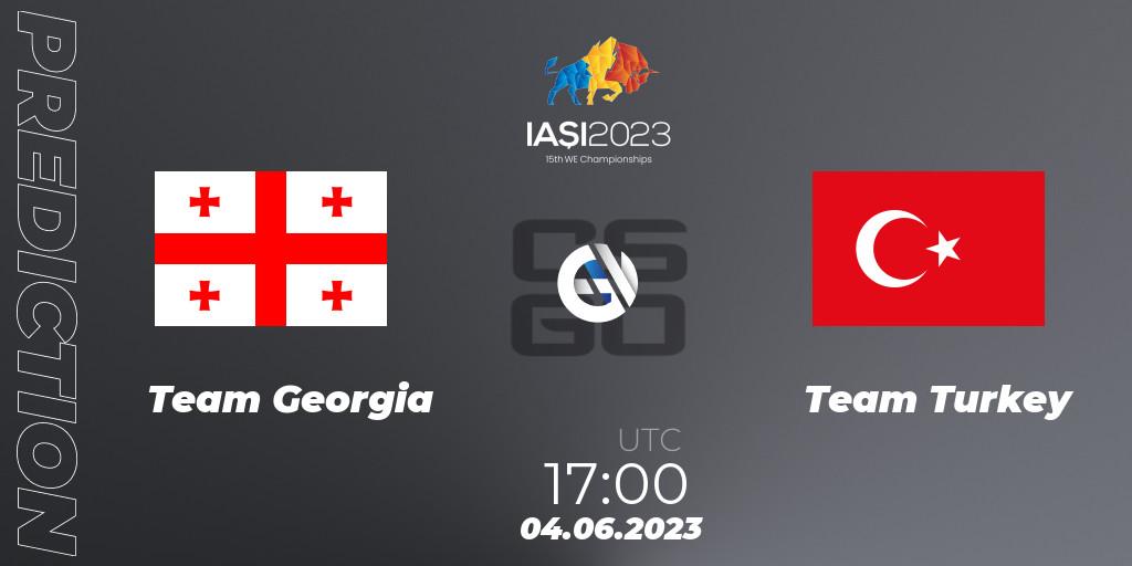 Prognoza Team Georgia - Team Turkey. 04.06.23, CS2 (CS:GO), IESF World Esports Championship 2023: Eastern Europe Qualifier