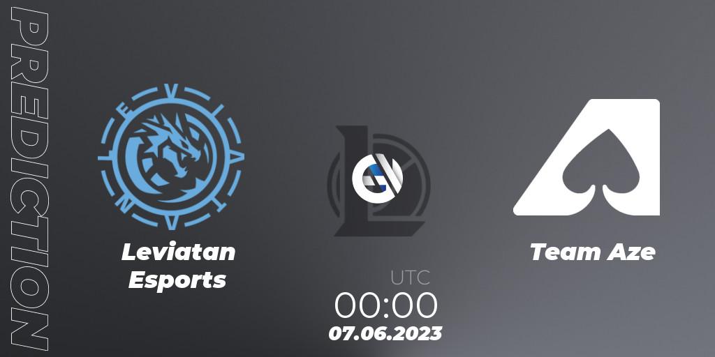 Prognoza Leviatan Esports - Team Aze. 07.06.23, LoL, LLA Closing 2023 - Group Stage