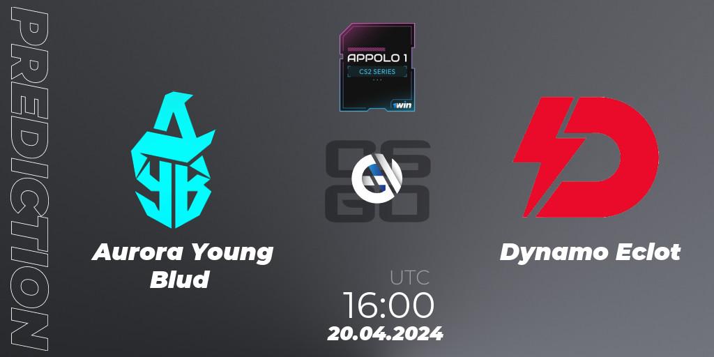 Prognoza Aurora Young Blud - Dynamo Eclot. 20.04.24, CS2 (CS:GO), Appolo1 Series: Phase 1