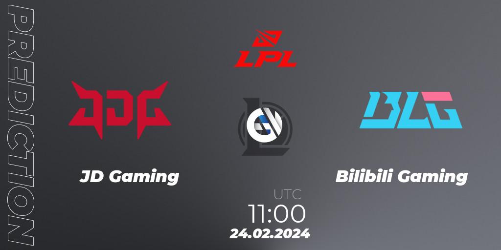 Prognoza JD Gaming - Bilibili Gaming. 24.02.24, LoL, LPL Spring 2024 - Group Stage