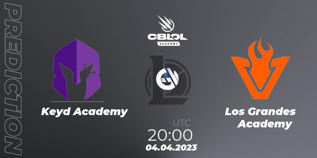 Prognoza Keyd Academy - Los Grandes Academy. 04.04.2023 at 20:00, LoL, CBLOL Academy Split 1 2023