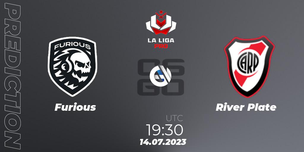 Prognoza Furious - River Plate. 14.07.2023 at 21:30, Counter-Strike (CS2), La Liga 2023: Pro Division