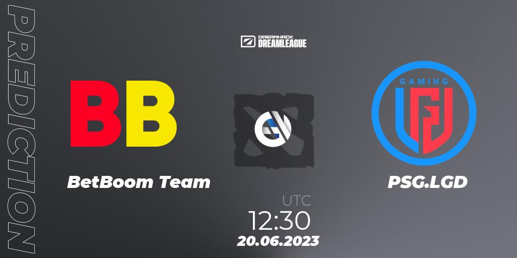 Prognoza BetBoom Team - PSG.LGD. 20.06.23, Dota 2, DreamLeague Season 20 - Group Stage 2