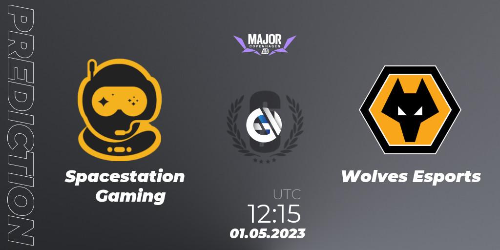 Prognoza Spacestation Gaming - Wolves Esports. 01.05.2023 at 12:15, Rainbow Six, BLAST R6 Major Copenhagen 2023