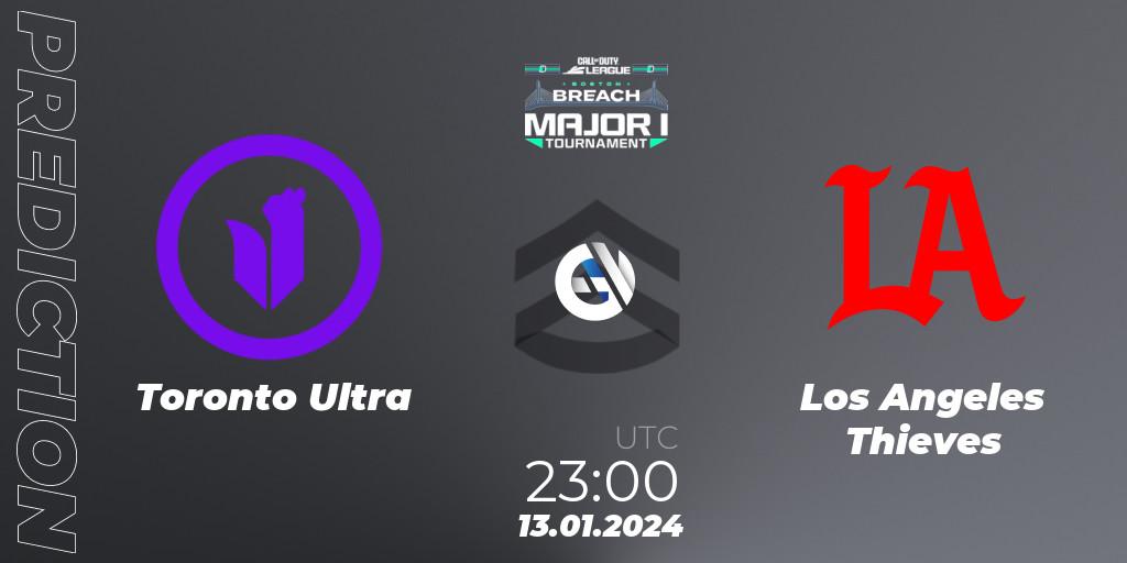 Prognoza Toronto Ultra - Los Angeles Thieves. 13.01.2024 at 23:00, Call of Duty, Call of Duty League 2024: Stage 1 Major Qualifiers