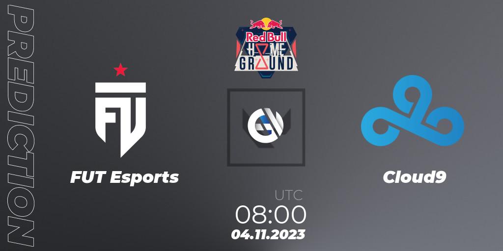 Prognoza FUT Esports - Cloud9. 04.11.23, VALORANT, Red Bull Home Ground #4