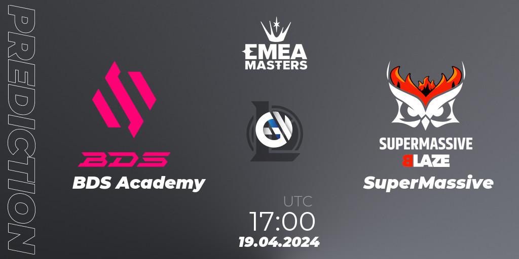 Prognoza BDS Academy - SuperMassive. 19.04.24, LoL, EMEA Masters Spring 2024 - Group Stage