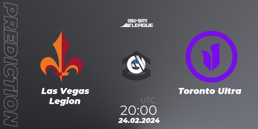 Prognoza Las Vegas Legion - Toronto Ultra. 24.02.24, Call of Duty, Call of Duty League 2024: Stage 2 Major Qualifiers