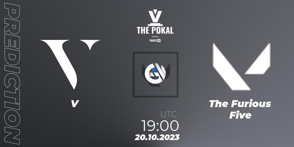 Prognoza V - The Furious Five. 20.10.2023 at 19:00, VALORANT, PROJECT V 2023: THE POKAL