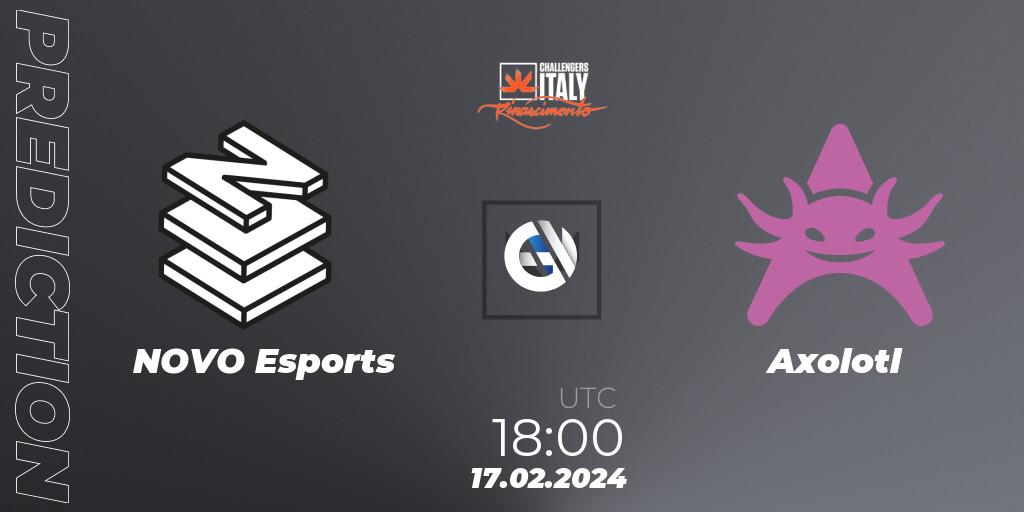 Prognoza NOVO Esports - Axolotl. 17.02.24, VALORANT, VALORANT Challengers 2024 Italy: Rinascimento Split 1