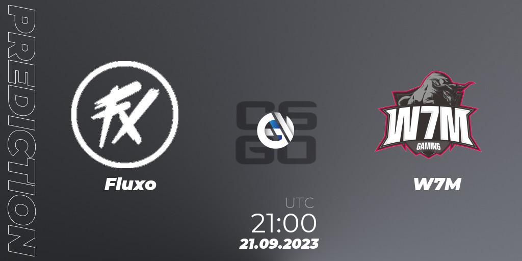 Prognoza Fluxo - W7M. 21.09.2023 at 21:00, Counter-Strike (CS2), BGS Esports 2023: Closed Qualifier