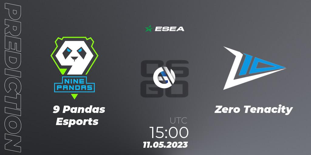 Prognoza 9 Pandas Esports - Zero Tenacity. 11.05.23, CS2 (CS:GO), ESEA Season 45: Advanced Division - Europe