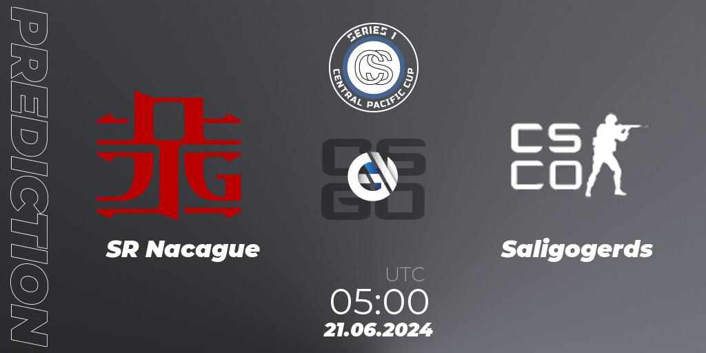 Prognoza SR Nacague - Saligogerds. 21.06.2024 at 09:00, Counter-Strike (CS2), Central Pacific Cup: Series 1