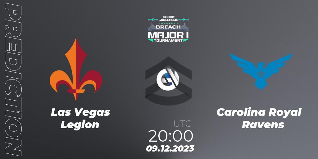 Prognoza Las Vegas Legion - Carolina Royal Ravens. 10.12.2023 at 20:00, Call of Duty, Call of Duty League 2024: Stage 1 Major Qualifiers