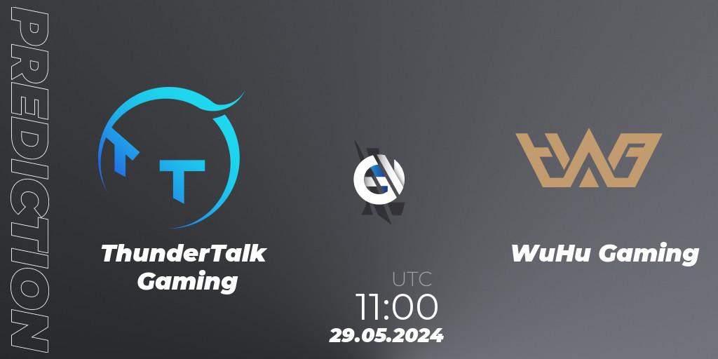 Prognoza ThunderTalk Gaming - WuHu Gaming. 29.05.2024 at 11:00, Wild Rift, Wild Rift Super League Summer 2024 - 5v5 Tournament Group Stage