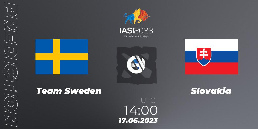 Prognoza Team Sweden - Slovakia. 17.06.2023 at 14:00, Dota 2, IESF Europe A Qualifier 2023